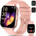 QCOQ Montre Connectée Sport IP68 avec Appel Bluetooth et Suivi Santé