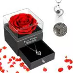SANOTO Collier Femme Je t'aime - Cadeau pour Maman, Amie et Grand-Mère