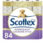 SCOTTEX Coussiné - Papier Toilette Doux et Écologique pour un Confort Optimal