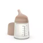 Suavinex Biberon Anti-Colique Zero Zero avec Tétine Spéciale pour Allaitement