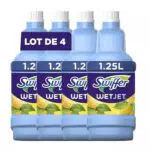 Swiffer WetJet Nettoyant Sol Multi-Surfaces Agrumes, Élimine la Saleté sans Résidus