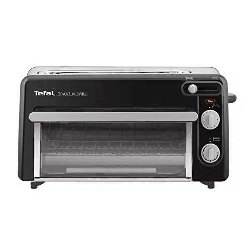 Tefal Grille-pain et mini-four 2-en-1 Toast N Grill TL600810, 6 niveaux de dorage