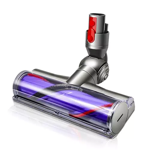 Dyson Tête de Brosse Électrique pour V7, V8, V10, V11, V15 - Sols Durs et Moquettes