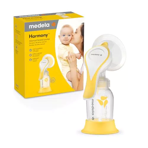 Medela Tire-Lait Manuel Harmony avec Téterelle Personalfit Flex et Fonction Stimulation