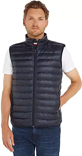 Tommy Hilfiger Doudoune Sans Manches Homme - Veste Élégante et Confortable