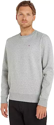 Tommy Jeans Sweat Homme TJM Regular Sans Capuche