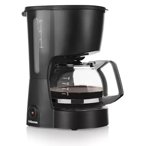 Tristar CM-1246 Cafetière 600W avec Fonction Maintien au Chaud et Filtre Permanent