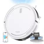 Vyzzle D10 - Aspirateur Robot Laveur 3 en 1, Ultra Silencieux, Navigation Lidar