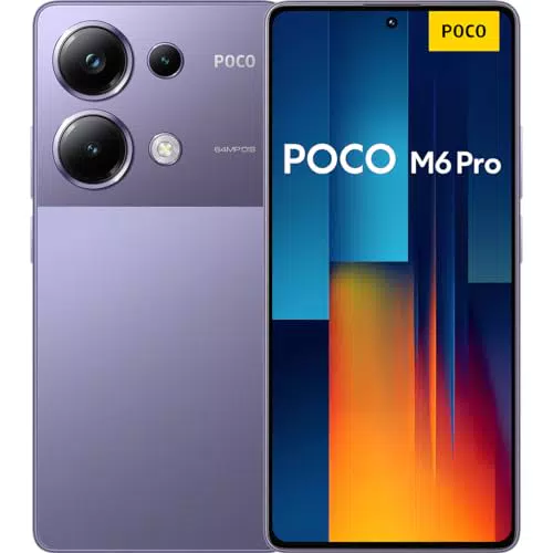 Xiaomi POCO M6 Pro - Smartphone Android 12 Go RAM, 512 Go de stockage