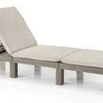 ALLIBERT Chaise Longue Daytona de Luxe pour Jardin et Terrasse avec Tête de Lit Réglable