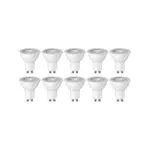 Amazon Basics Ampoules Spot LED GU10 4.7 W Équivalent 50 W Intensité Non Variable