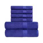 Amazon Basics Serviettes 100 % coton pour salle de bain, douces et absorbantes
