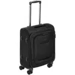 Amazon Basics Valise de cabine souple à roulettes pivotantes avec serrure TSA