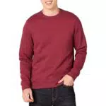 Amazon Essentials Sweat-Shirt à col Rond en Polaire Homme