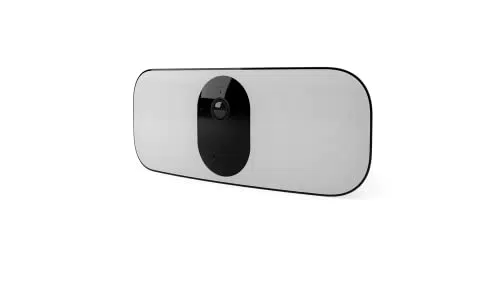 Arlo Floodlight 2K - Caméra de Surveillance Extérieure WiFi avec Projecteur et Vision Nocturne