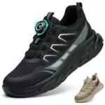 BAXIWUY Chaussures de Sécurité Légères pour Hommes et Femmes, Antidérapantes et Respirantes
