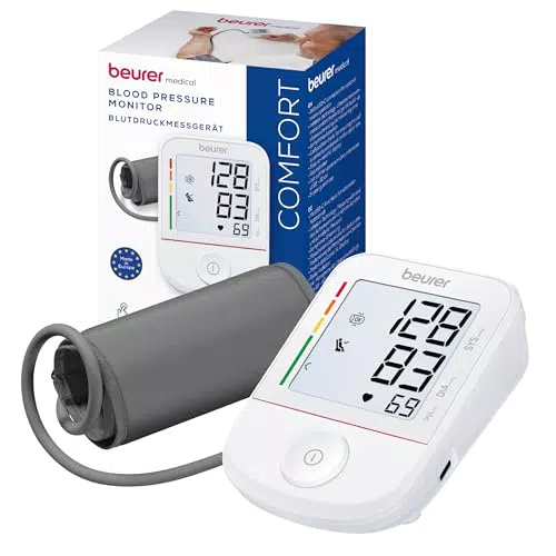 Beurer BM 38 - Tensiomètre au Bras avec Mesure Précise et Écran XL