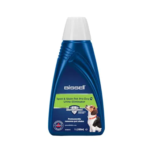 BISSELL Spot & Stain Pet Pro Oxy - Solution de nettoyage pour shampouineuses