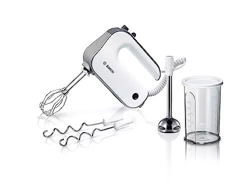 Bosch MFQ49700 Mixeur à main 5 vitesses avec turbo et moteur puissant 850 W