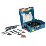 Bosch Professional GOP 55-36 : découpeur-ponceur avec lames et plateau de ponçage