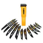 DEWALT Lames pour Scie Sabre DT2441L-QZ avec Coffret de Rangement