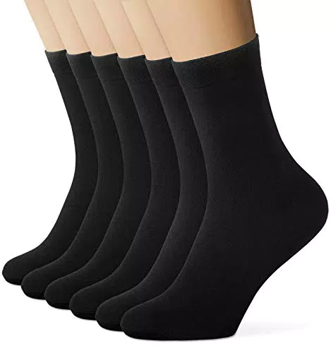 EIISSION Chaussettes de Sport pour Homme et Femme en Coton - Lot de Chaussettes Classiques
