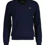 GANT Pull en laine d'agneau extra fine col en V pour hommes