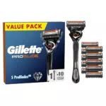 Gillette ProGlide Rasoir pour un Rasage de Près avec Lubrastrip Confort Optimal