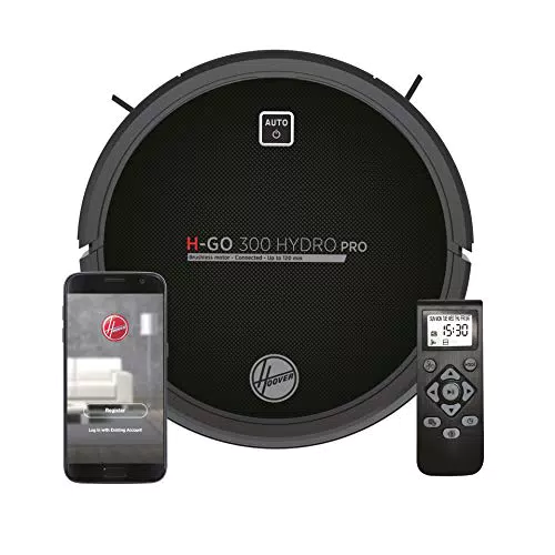 Hoover HGO330HC Hydro Pro - Aspirateur Robot 2 en 1, Silencieux et Puissant