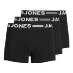 Jack & Jones Boxers Lot de 3 Burgundy M Burgundy M