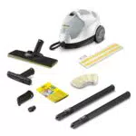 Kärcher Nettoyeur Vapeur SC 4 EasyFix - 2000 W, Pression 3,5 bar, Système 2 Réservoirs