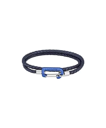 Lacoste Bracelet en cuir pour Homme - Modèle MATT