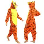 LBJR Combinaison Unisexe Pyjama Animal Cosplay Kigurumi pour Adultes