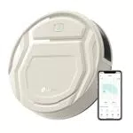 Lefant Aspirateur Robot, Robot Aspirateur Autonomie Mince Silencieux