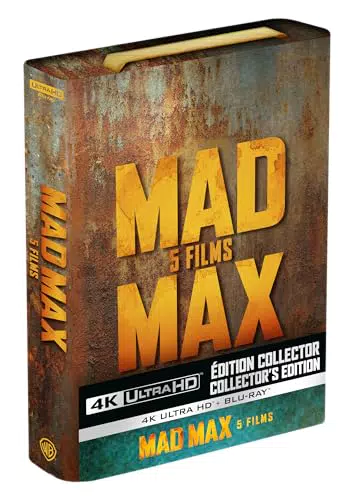 Mad Max - Coffret 5 Films en 4K Ultra HD et Blu-Ray
