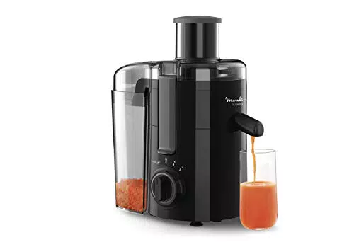 Centrifugeuse Moulinex Frutelia Métal - Extracteur de Jus 2 Vitesses 950ml Inox