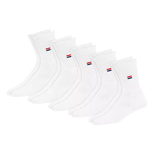 NAVYSPORT Chaussettes Sport Unisex Hautes en Coton Confort pour Homme et Femme