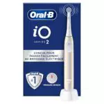 Oral-B iO 2 Brosse à Dents Électrique pour Adultes avec 3 Modes de Nettoyage