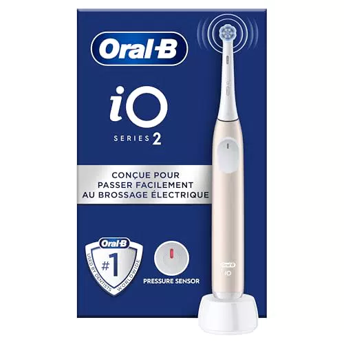 Oral-B iO 2 Brosse à Dents Électrique pour Adultes avec 3 Modes de Nettoyage