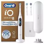 Oral-B iO 8 Brosse à Dents Électrique avec Capteur de Pression et Accessoires