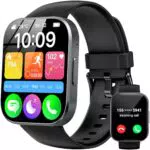 OUKITEL Montre Connectée Sport Étanche IP68 avec Appel Bluetooth et 140+ Modes
