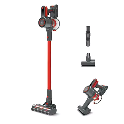 Polti Forzaspira D-Power SR550 - Aspirateur balai sans fil 2 en 1, technologie multicyclonique