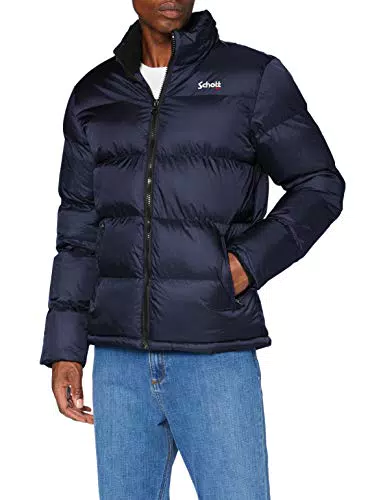 Veste Schott NYC IDAHO en Cuir Noir