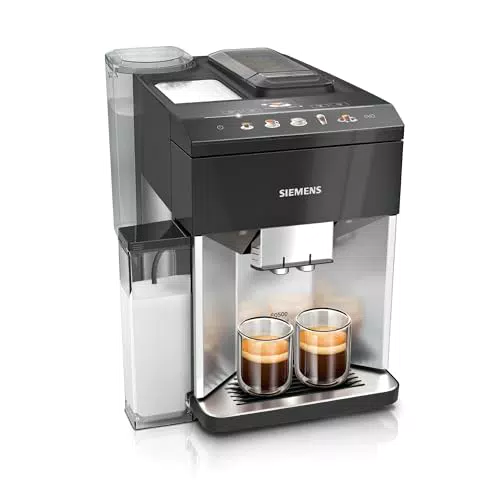 SIEMENS machine à café automatique EQ500 avec aromaDouble Shot et autoMilk Clean
