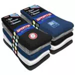 SOXCO Chaussettes de Sport pour Homme - Lot de Chaussettes Hautes