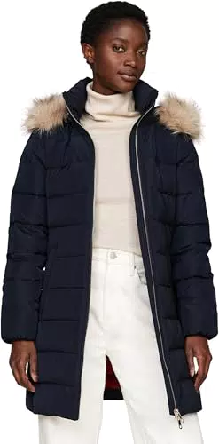 Tommy Hilfiger Doudoune Femme Heritage Down Tyra Coat avec Poches