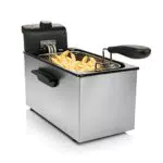 Tristar Friteuse 3L 2000W avec Thermostat Réglable et Protection Surchauffe