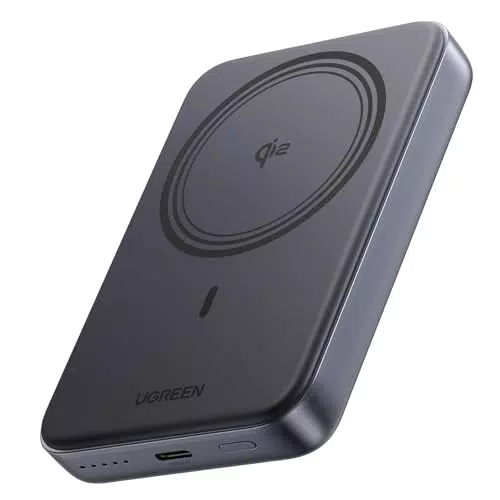UGREEN Nexode Batterie Externe Magnétique Qi2 15W 10000mAh Power Bank sans Fil
