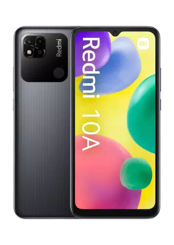 Xiaomi Redmi 10A Smartphone 32Go, Écran 6,53", Batterie 5000mAh, Double caméra 13MP