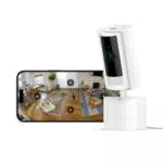 Ring Caméra Intérieure Orientable 360° - Surveillance Animaux avec Essai Gratuit 30 Jours